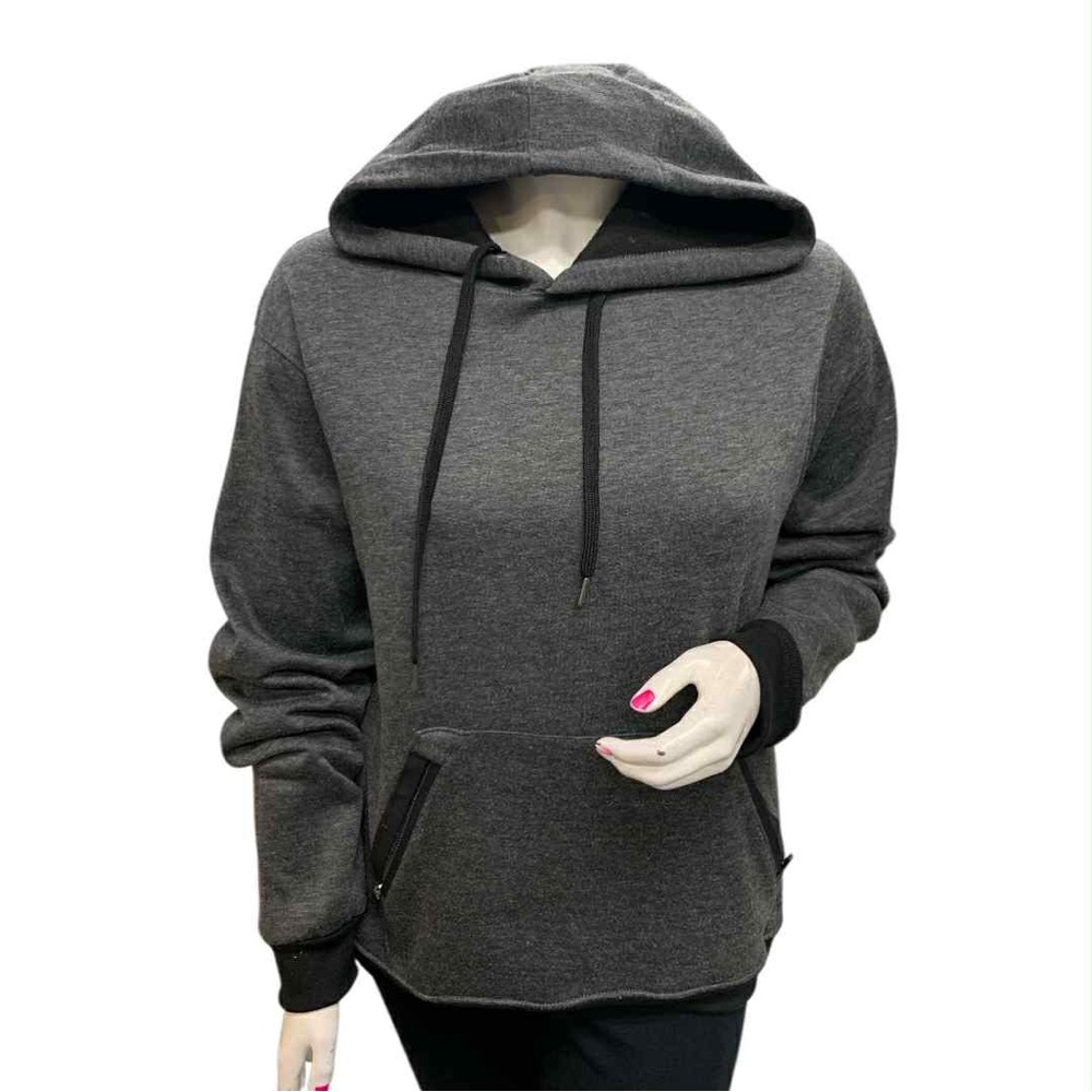 Ascend Dark Gray Hoodie Sweater Size 2X